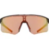 Occhiali da sole Red Bull Spect Riddle Matt X'Tal Black Grey Brown Photochromic Red Mirror