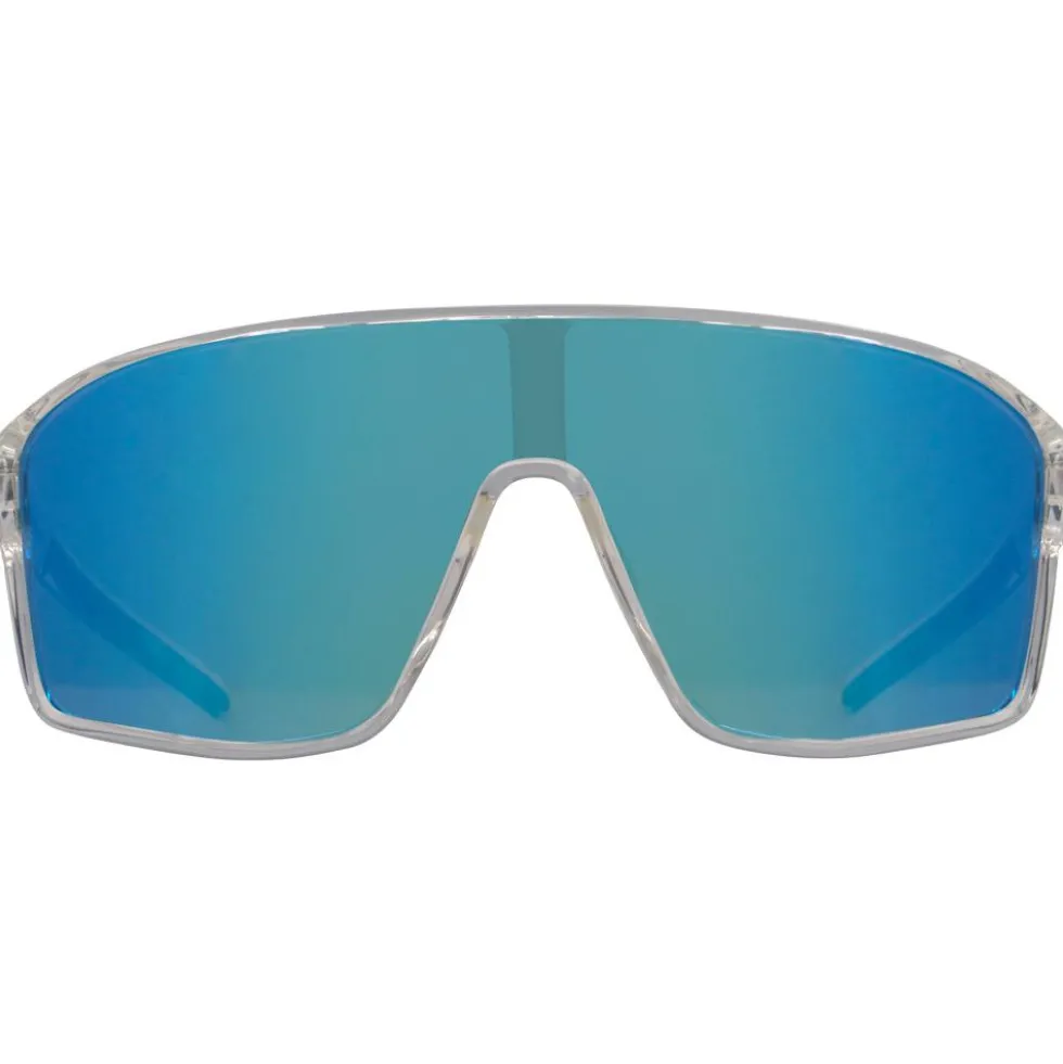 Occhiali da sole Red Bull Spect Daft Shiny X'Tal Clear Blue Smoke Blue Mirror
