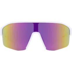 Occhiali da sole Red Bull Spect Dundee Shiny White Purple Brown Pink Mirror