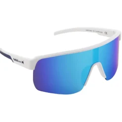 Occhiali da sole Red Bull Spect Dakota Shiny White Blue Smoke Blue Mirror
