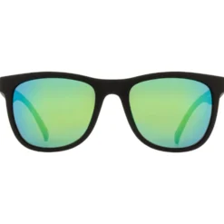 Occhiali da sole Red Bull Spect Lake Black Smoke With Green Mirror