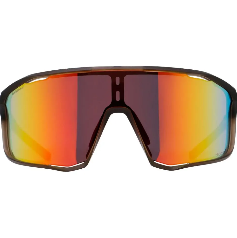 Occhiali da sole Red Bull Spect Rumble Matt X'Tal Warm Grey Red I-Boost Red Red Mirror