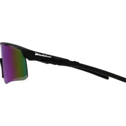 Occhiali da sole Red Bull Spect Riddle Matt Black Smoke Purple Green Mirror
