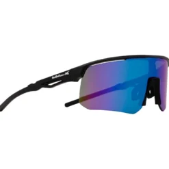 Occhiali da sole Red Bull Spect Riddle Matt Black Smoke Purple Green Mirror