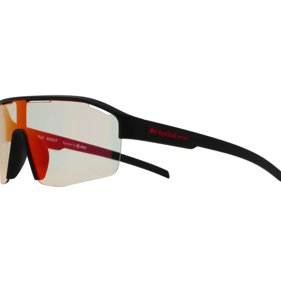 Occhiali da sole Red Bull Spect Dundee Pro Black Photochromic Red Mirror