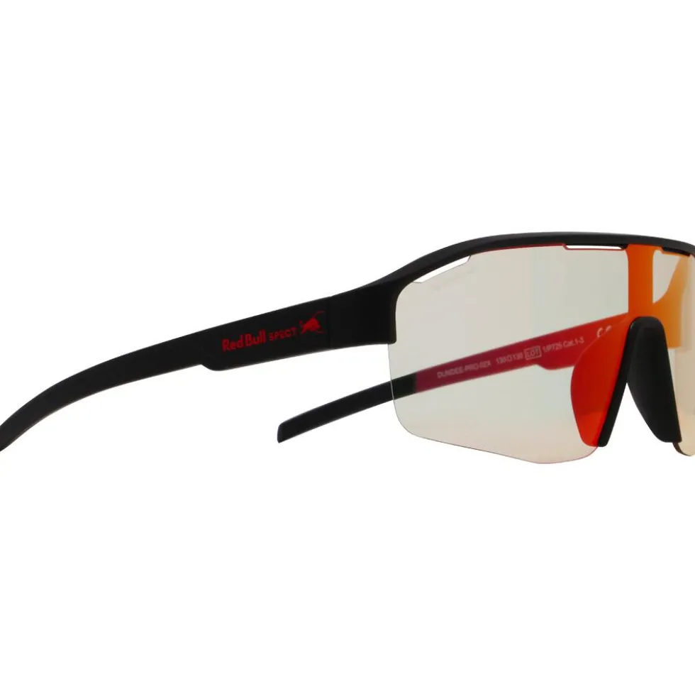Occhiali da sole Red Bull Spect Dundee Pro Black Photochromic Red Mirror