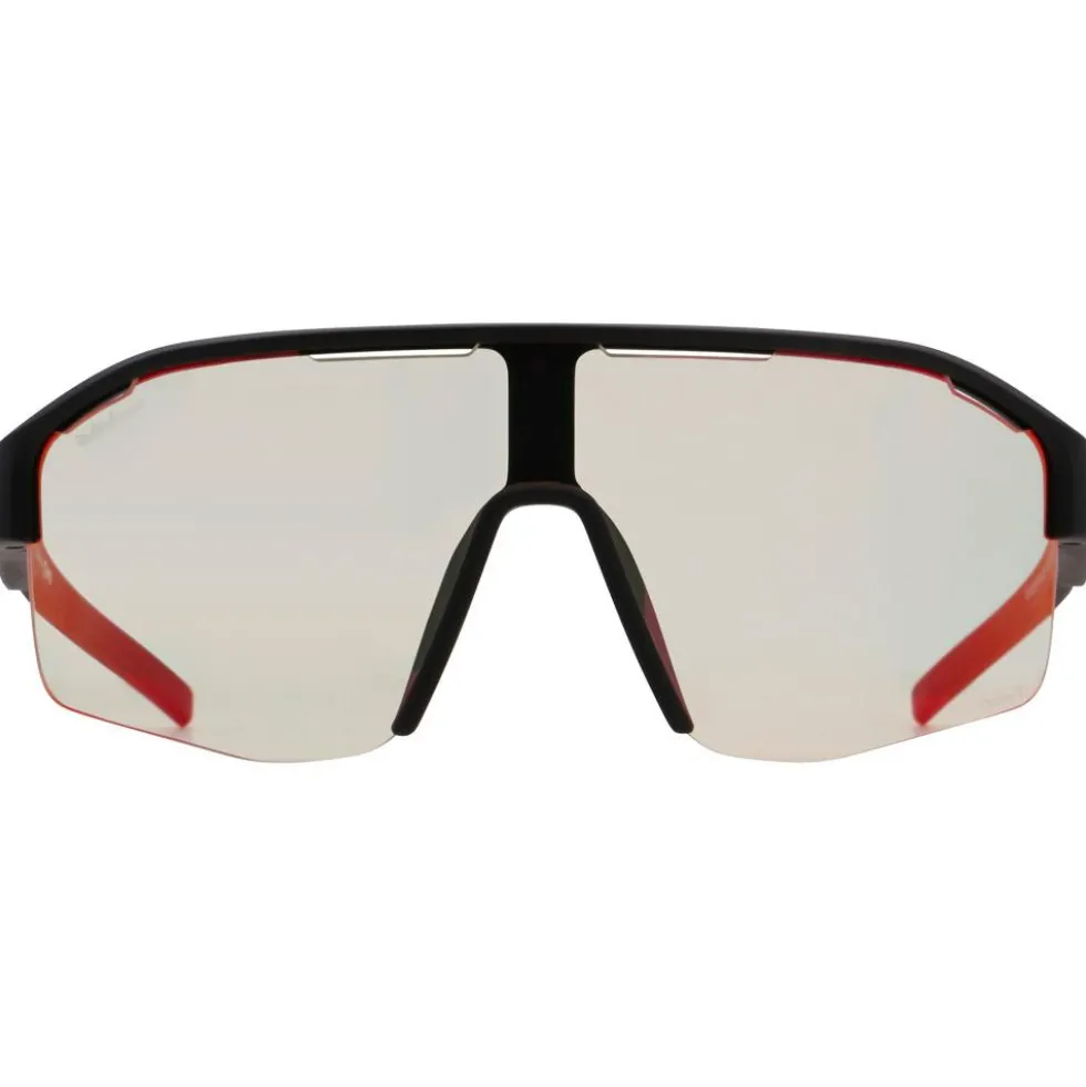 Occhiali da sole Red Bull Spect Dundee Pro Black Photochromic Red Mirror