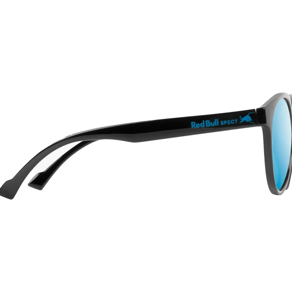 Occhiali da sole Red Bull Spect Lace Shiny Black Smoke Blue Mirror