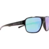 Occhiali da sole Red Bull Spect Chop Shiny Black Smoke Purple Green Mirror