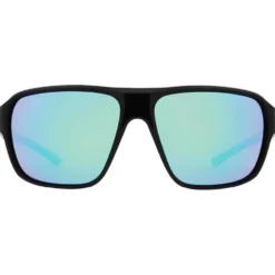 Occhiali da sole Red Bull Spect Chop Shiny Black Smoke Purple Green Mirror