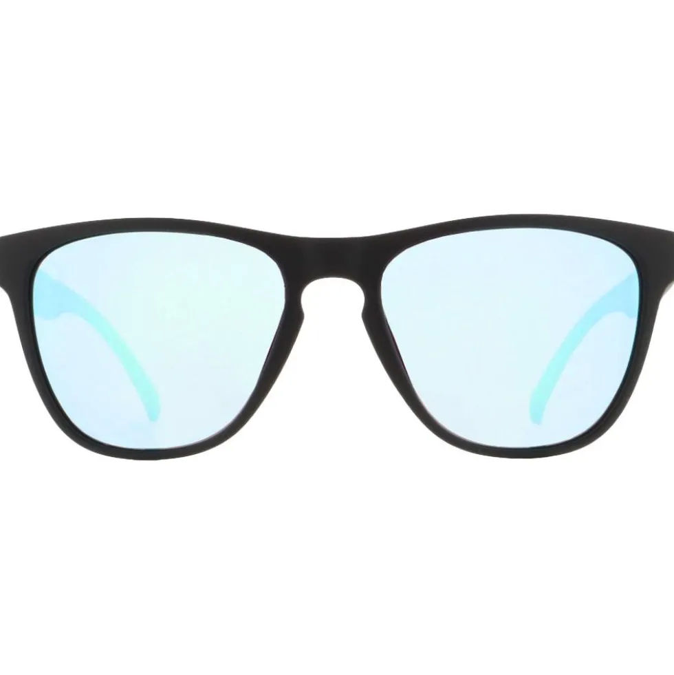 Occhiali da sole Red Bull Spect Spark Matte Blak Smoke Ice Blue Polarized