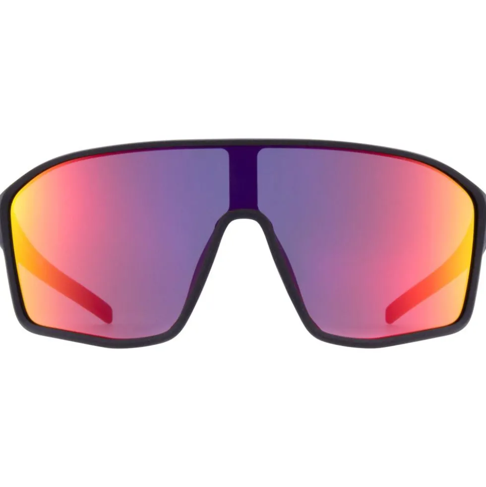 Occhiali da sole Red Bull Spect Daft Matt Metallic Black Blue Red Purple Mirror