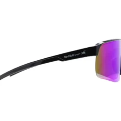 Occhiali da sole Red Bull Spect Dakota Shiny Black Smoke Purple Green Mirror