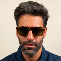 Occhiali da sole Serengeti Charlton Shiny Havana Polarized 555nm