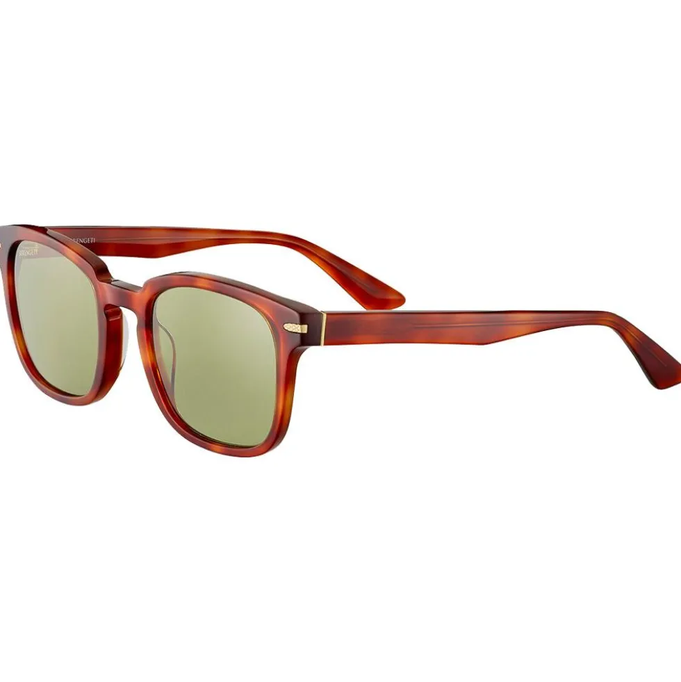 Occhiali da sole Serengeti Ethan Shiny Classic Havana 555nm