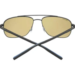 Occhiali da sole Serengeti Tellaro Matte Black Blue Mineral Polarized 555nm Blue