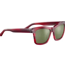 Occhiali da sole Serengeti Winona Shiny Red Streaky Mineral Polarized 555nm