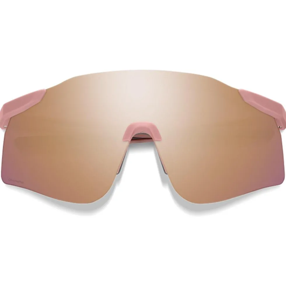 Occhiali da sole Smith Defy Matte Chalk Rose Chromapop Rose Gold Mirror + Clear