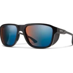 Occhiali da sole Smith Embark Matte Black Chromapop Glacier Photochromic Copper Blue Mirror