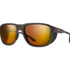 Occhiali da sole Smith Embark Matte Gravy Chromapop Glacier Photochromic Copper Gold Mirror