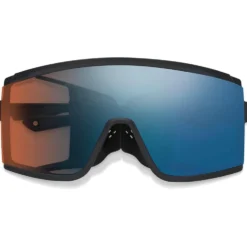 Occhiali da sole Smith Pursuit Matte Black Chromapop Glacier Photochromic Copper Blue Mirror