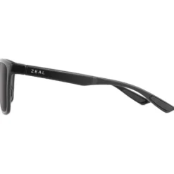 Occhiali da sole Zeal Campo Matte Black Ellume Polarized Dark Grey