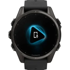 Orologi GPS Garmin Fenix 8 Amoled Sapphire Titane Carbon Gray DLC Noir Gris Galet