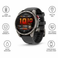 Orologi GPS Garmin Fenix 8 Pro Amoled Titanium