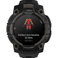 Orologi GPS Garmin Instinct 3 Amoled Noir Avec Bracelet Noir