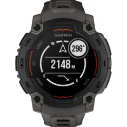 Orologi GPS Garmin Instinct E Noire Avec Bracelet Gris Charbon
