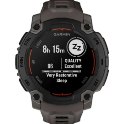 Orologi GPS Garmin Instinct E Noire Avec Bracelet Gris Charbon