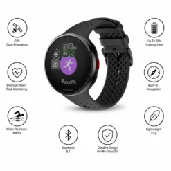 Orologi GPS Polar Pacer Pro Grey Black