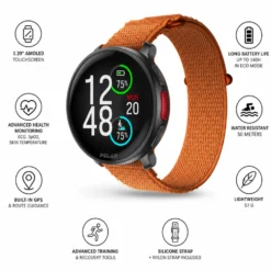 Orologi GPS Polar Vantage V3 Black Orange