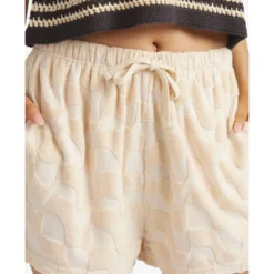 Pantaloncini Billabong Laura Waves Knit Antique White