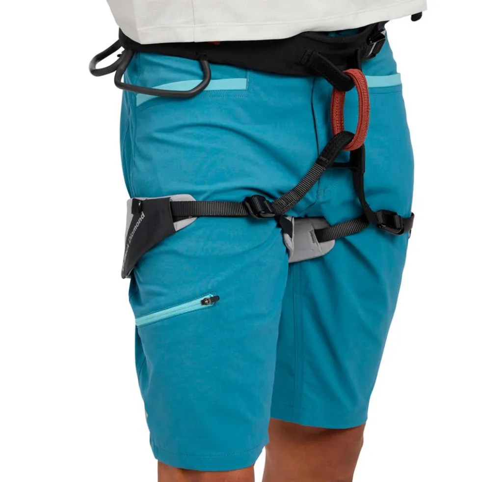 Pantaloncini da arrampicata Black Diamond M Valley Shorts Creek Blue