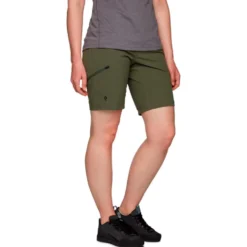 Pantaloncini da arrampicata Black Diamond W Valley Shorts Tundra