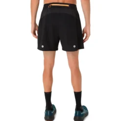Pantaloncini da trail Asics Fujitrail All Over Print 5In S Performance Black