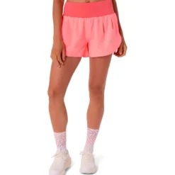 Pantaloncini da trail Asics Road 3.5 In Short Performance Sun Coral