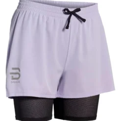 Pantaloncini da trail Bjorn Daehlie Shorts Run 2 In 1 Blue Aura