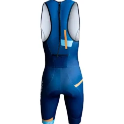 Pantaloncini da trail Bv Sport Combinaison Triathlon 3X100 Bleu Orange