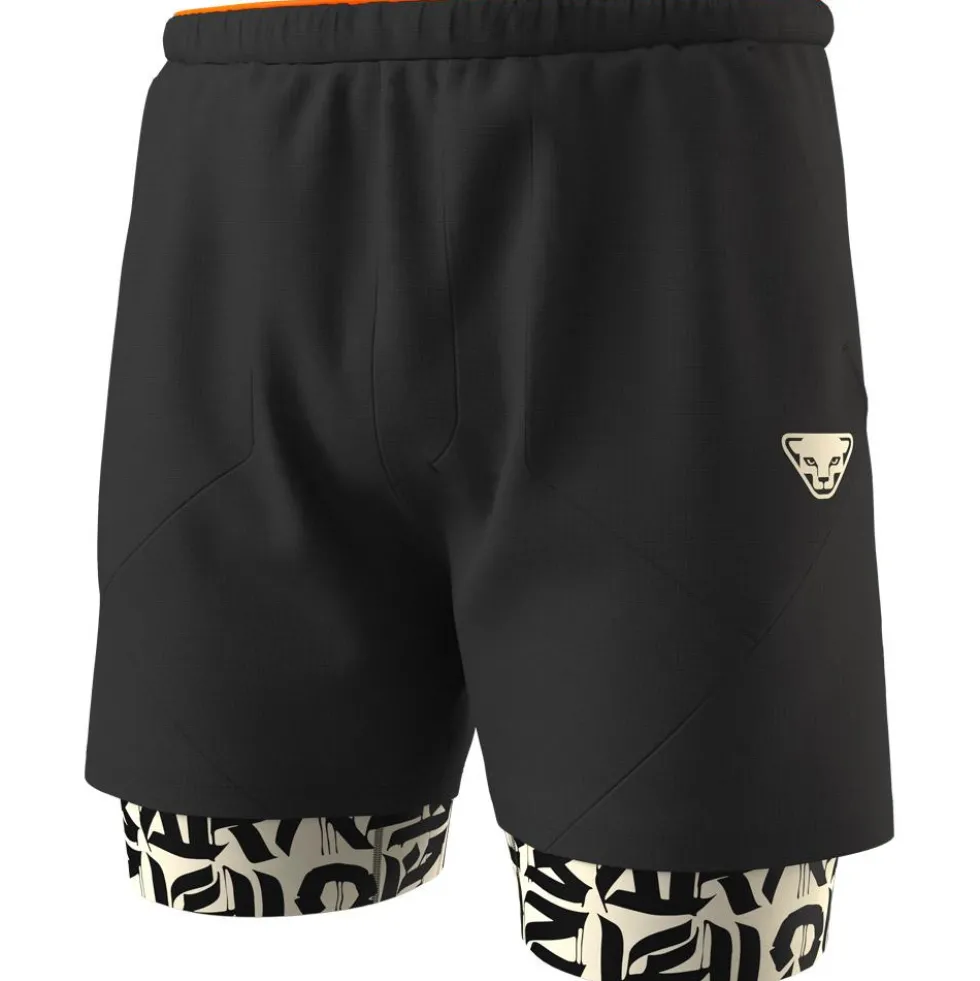 Pantaloncini da trail Dynafit Trail 2in1 Short M Black Out Overcast