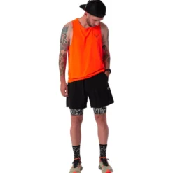 Pantaloncini da trail Dynafit Trail 2in1 Short M Black Out Overcast