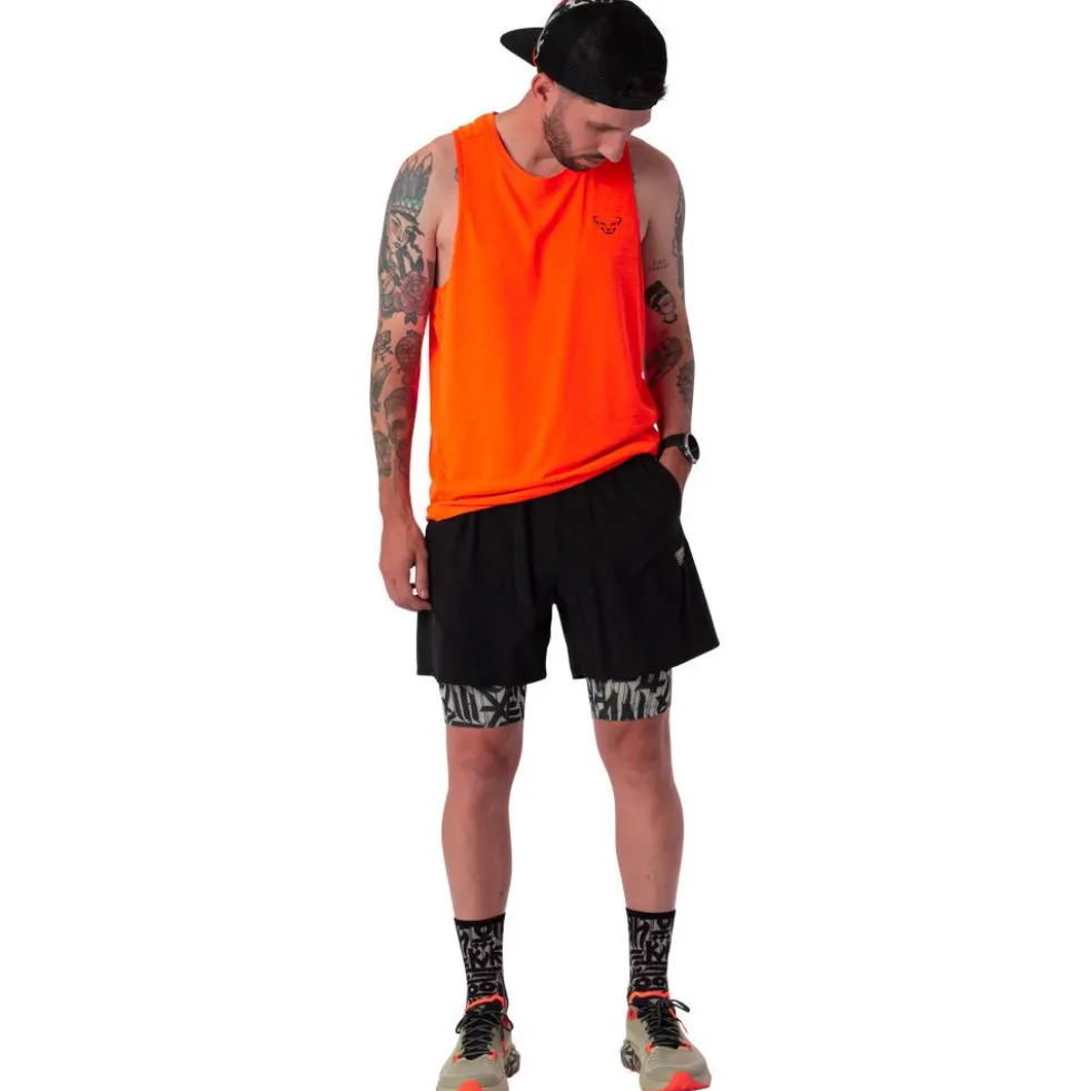 Pantaloncini da trail Dynafit Trail 2in1 Short M Black Out Overcast