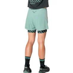 Pantaloncini da trail Dynafit Trail 2In1 Short W Jadelite