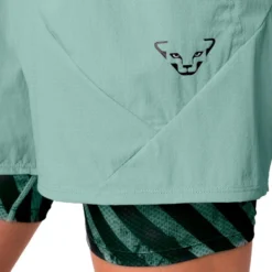Pantaloncini da trail Dynafit Trail 2In1 Short W Jadelite