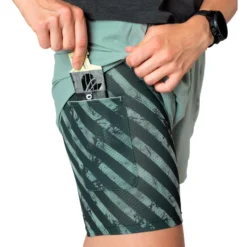 Pantaloncini da trail Dynafit Trail 2In1 Short W Jadelite