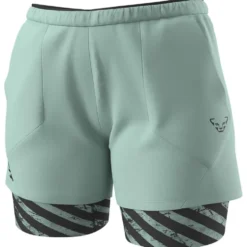 Pantaloncini da trail Dynafit Trail 2In1 Short W Jadelite
