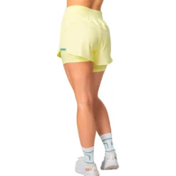 Pantaloncini da trail Kari Traa Mija Training Shorts Mellow Yellow
