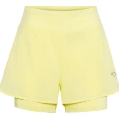 Pantaloncini da trail Kari Traa Mija Training Shorts Mellow Yellow