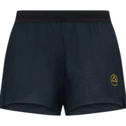 Pantaloncini da trail La Sportiva Pure 3 Short Black Yellow